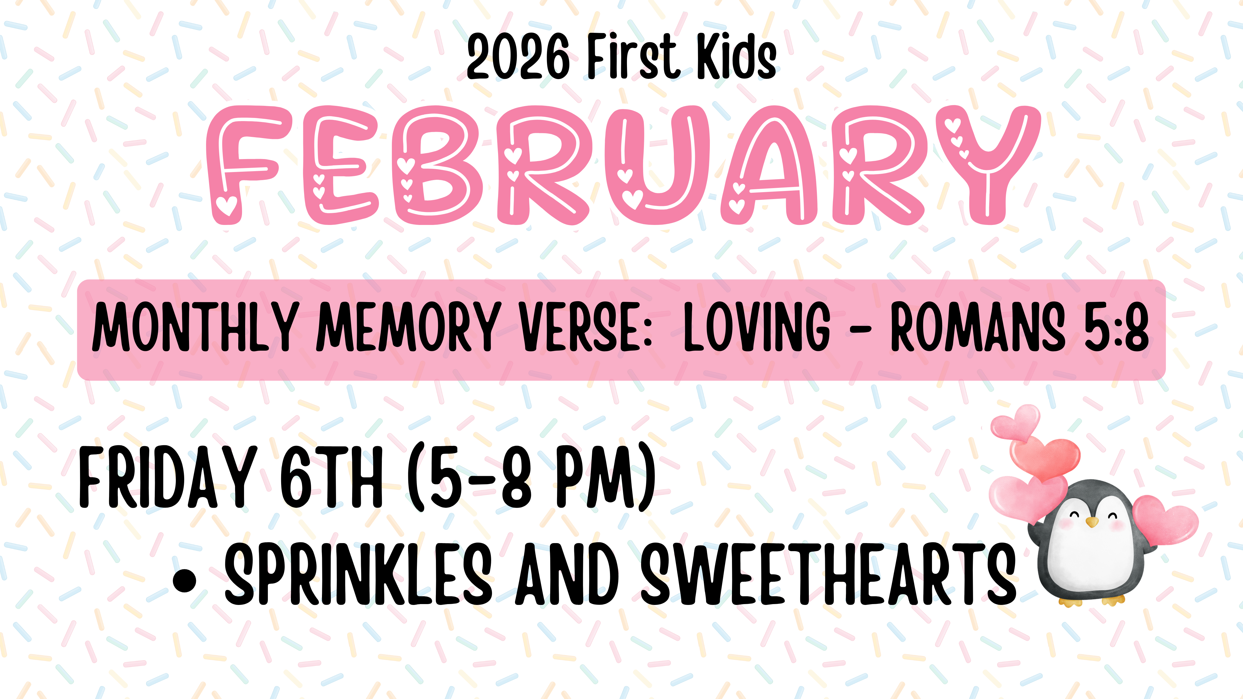 FirstKids Event for February